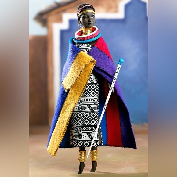 Barbie Other - Princess of South Africa Barbie Ndebele Doll 2002